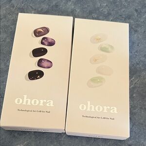 Ohora Nail Art Set - Purple and Green